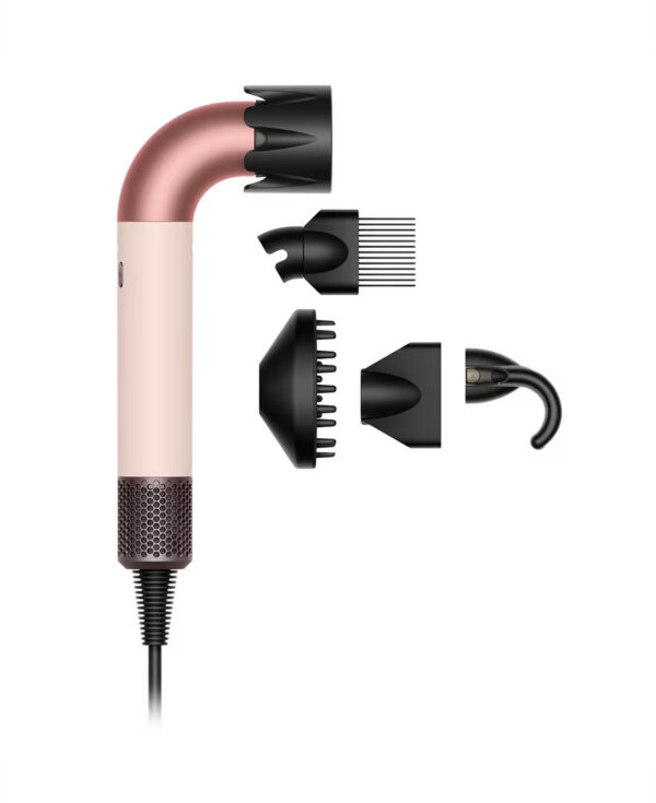 Dyson Supersonic r Capelli mossi e ricci Rosa Cipria Oro Rosa Asciugacapelli HD17 T3 T4 Dyson Supersonic r™ (Rosa Cipria/Oro Rosa) | Asciugacapelli