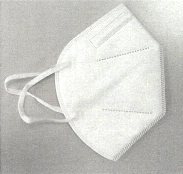 MASCHERINA Semimaschera Filtrante Antipolvere FFP2 NR XQ 066 (1000 pezzi)