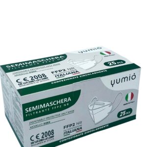 XQ66 astuccio front Semimaschera Filtrante Antipolvere FFP2 NR XQ 066 (1000 pezzi)