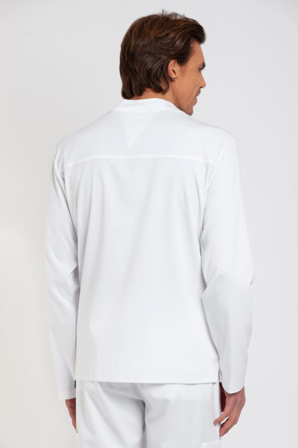 00038-WHIT-3 Completo in misto cotone manica lunga – Uomo