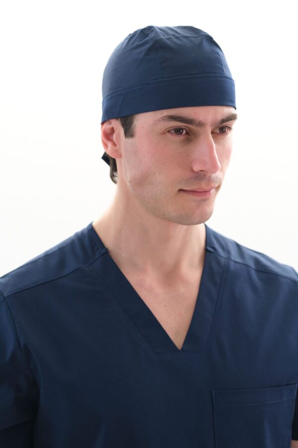 Bandana-Jo_c-blue-navy- Cuffietta in cotone - Uomo