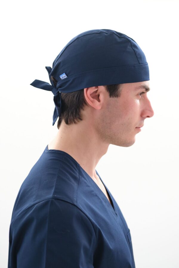 Bandana-Jo_c-blue-navy Cuffietta in cotone - Uomo