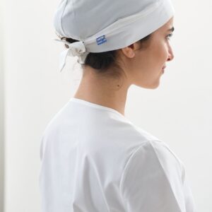 Cuffia-Kay_c-white Cuffietta in cotone - Donna