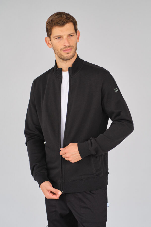 DANIEL-BLACK-2 Felpa in cotone - Uomo
