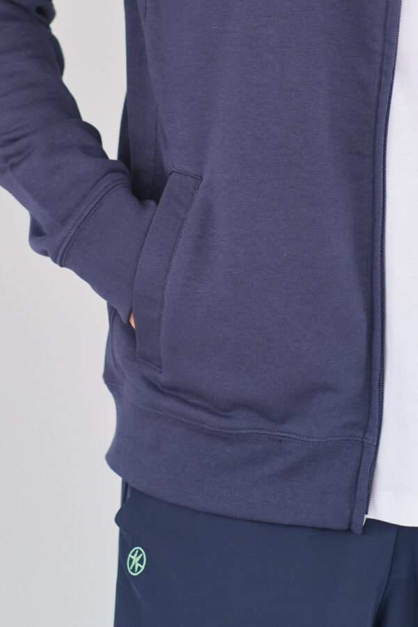 DANIEL-BLEU-NAVY-4 Felpa in cotone - Uomo