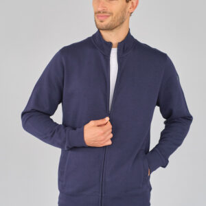 DANIEL-BLUE-NAVY-2 Felpa in cotone - Uomo