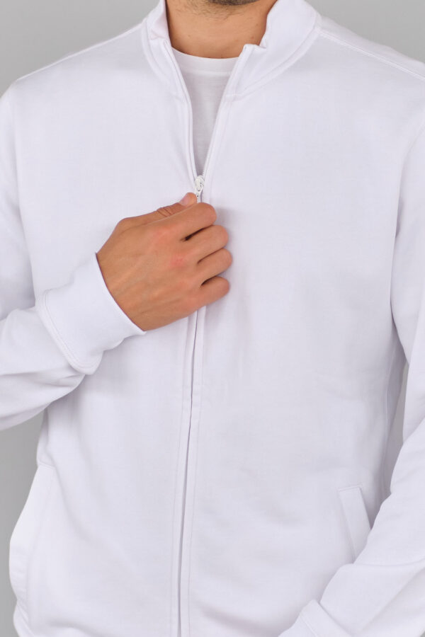 DANIEL-WHITE-3-1 Felpa in cotone - Uomo