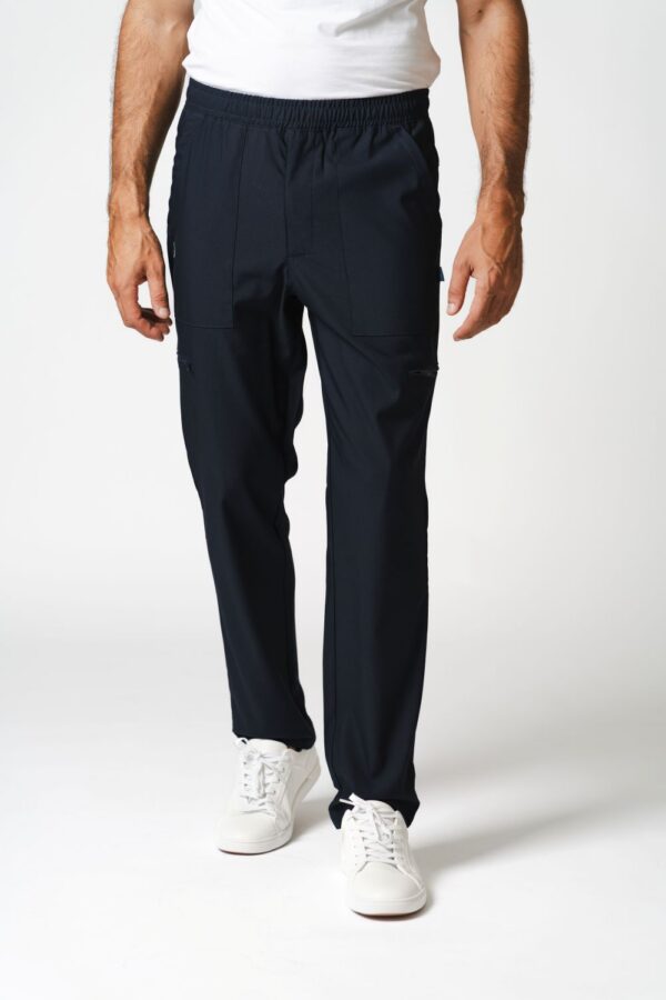 Ronny-B Blue Navy Completo in misto cotone manica lunga – Uomo