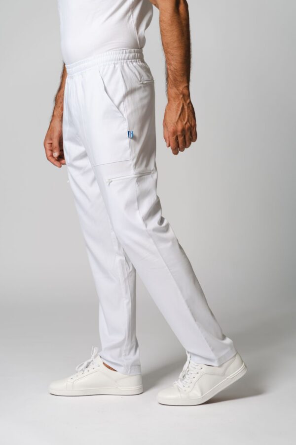 Ronny-B White Completo in misto cotone manica lunga – Uomo