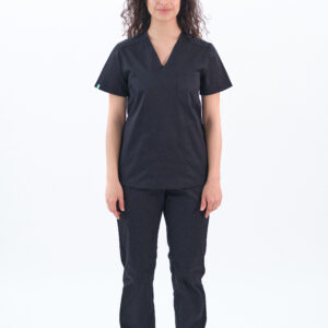 00111-BLAC-1 Completo in misto cotone - Donna