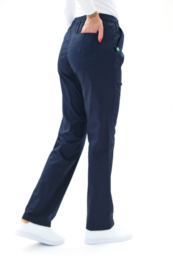 00112-BLUE-2 Completo in misto cotone - Donna